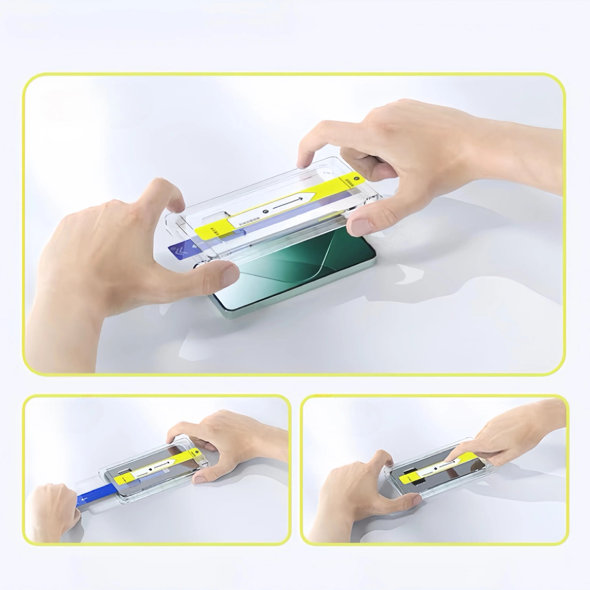 For Google Pixel 6A 7 7A 8 9 8A 9A 10 Pro XL Screen Protector Tempered Glass Protective Easy Install Auto-Dust Removal Kit